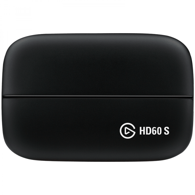 Elgato Game Capture HD60 S, HDMI Input and Output, 2160p30, 1080p60, 1080p30, 1080i, 720p60, 576p, 480p Capture Resolutions, 112x75x19mm, 115g, Plug and Play, 1080p60 HDR Capture, 4K60 HDR 10 Passthrough, Instant Gameview, Flash Recording,