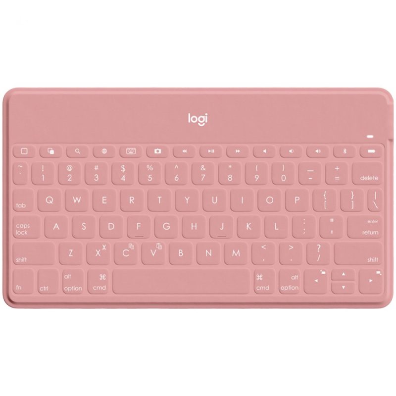 LOGITECH Keys-To-Go Bluetooth Portable Keyboard - BLUSH PINK - US INT'L