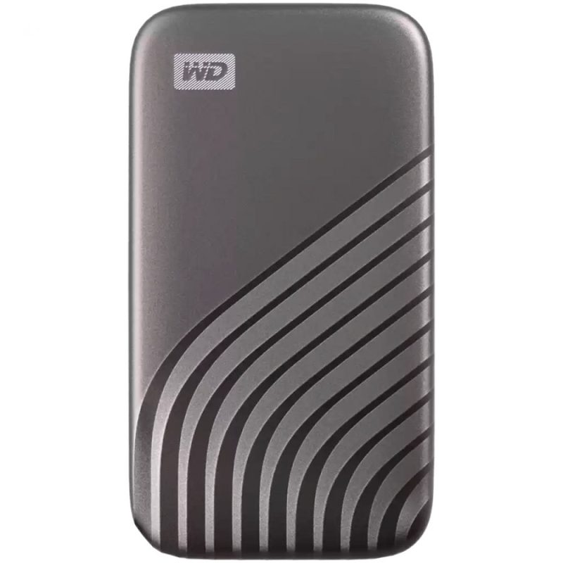 WD 4TB My Passport SSD - Portable SSD, up to 1050MB/s Read and 1000MB/s Write Speeds, USB 3.2 Gen 2 - Space Gray