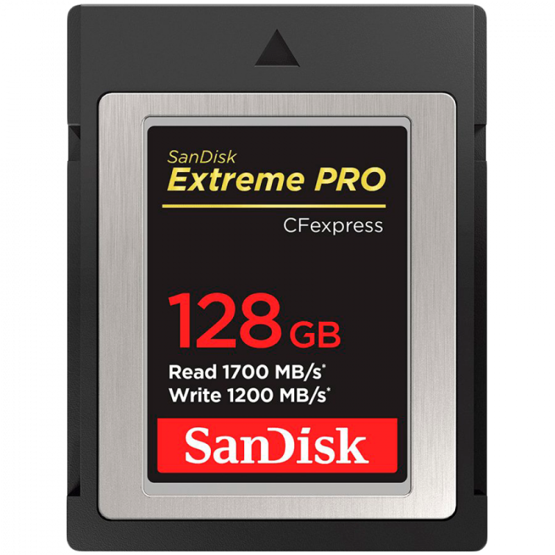 SanDisk Extreme PRO CFexpress Card Type B, 128GB, 1700MB/s Read, 1200MB/s Write