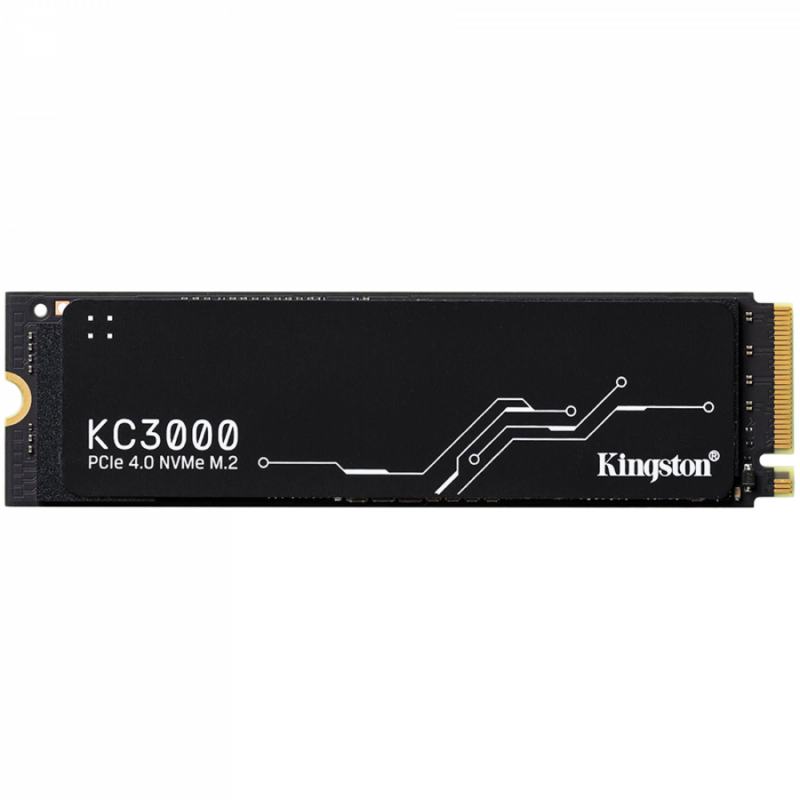 Kingston 2048GB, M.2 2280, PCIe 4.0 NVMe, Read/write: 7,000 / 7,000MB/s, Random 4K read/write: up to 1,000K/1,000K IOPS