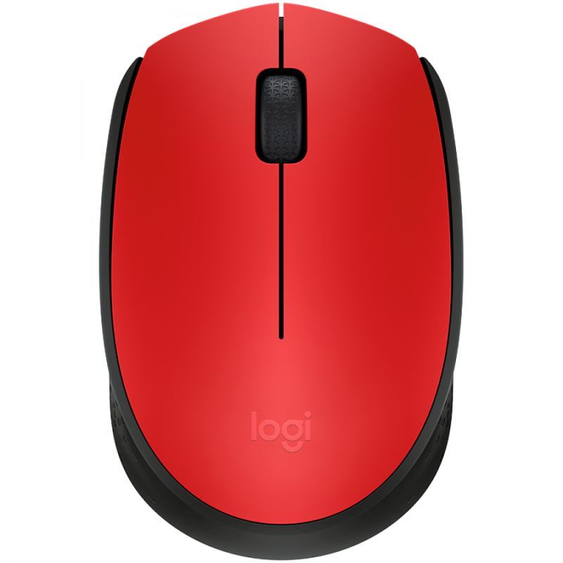 LOGITECH M171 Wireless Mouse - RED