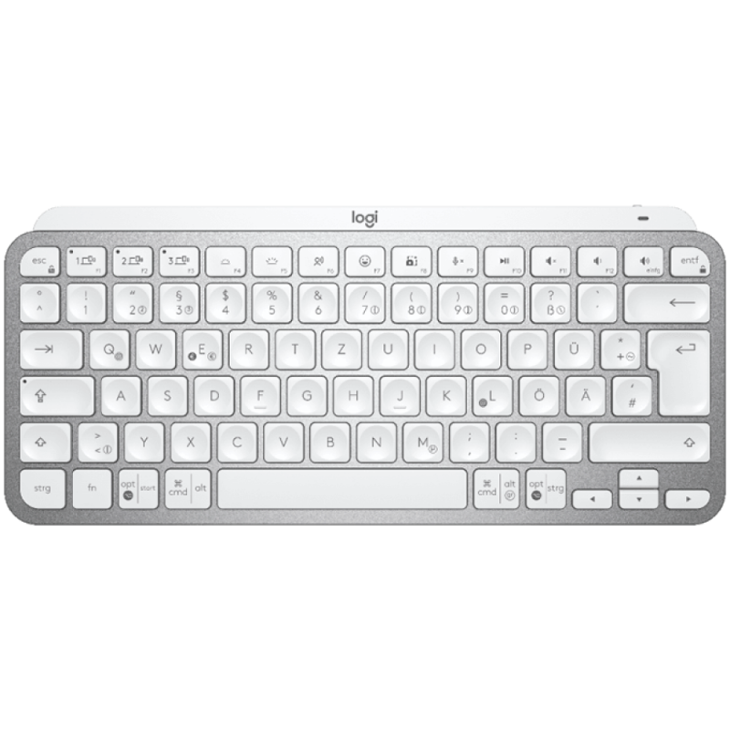 LOGITECH MX Keys Mini Bluetooth Illuminated Keyboard - PALE GREY - US INT'L
