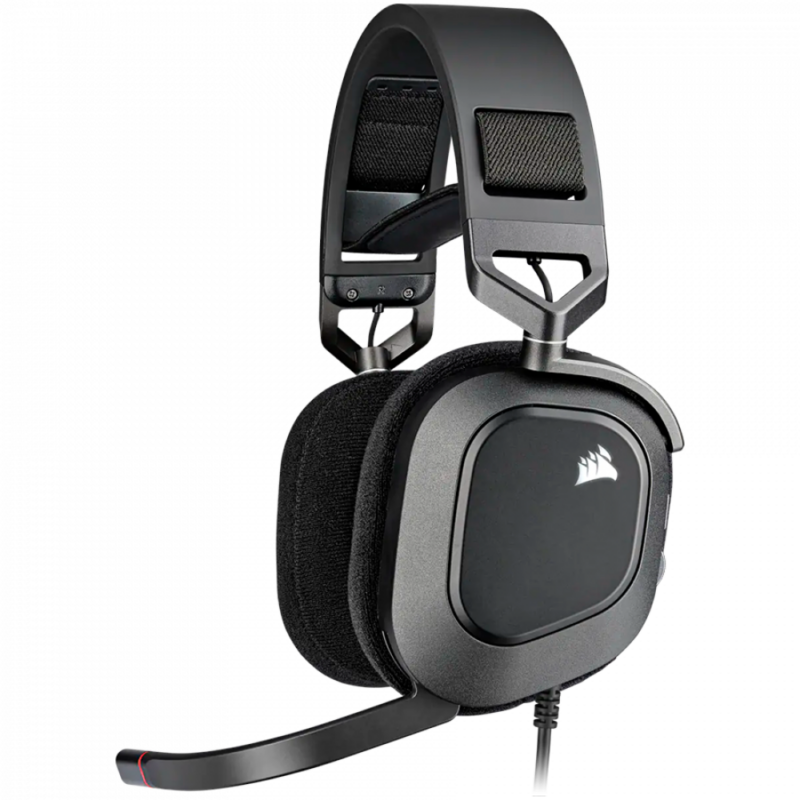 CORSAIR HS80 RGB USB Headset, Carbon - EU