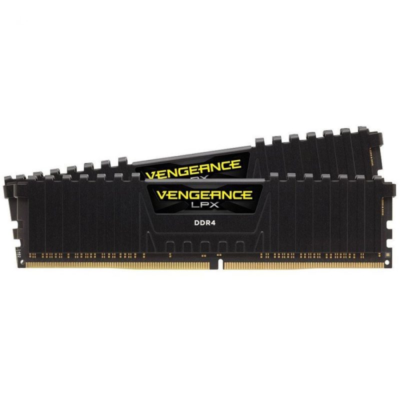 Corsair DDR4, 3600MHz 16GB 2 x 8GB DIMM, Unbuffered, 16-19-19-36,  XMP 2.0 Vengeance LPX Black, 1.35V