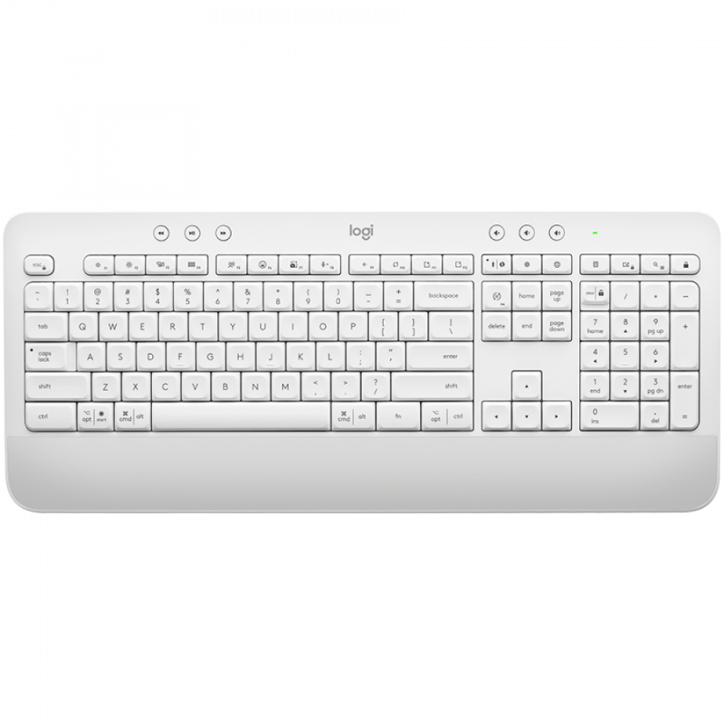 LOGITECH K650 SIGNATURE Bluetooth keyboard - OFF WHITE - US INT'L