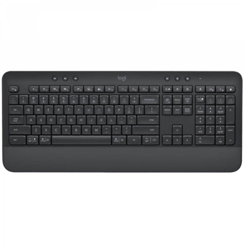 LOGITECH K650 SIGNATURE Bluetooth keyboard - GRAPHITE - US INT'L