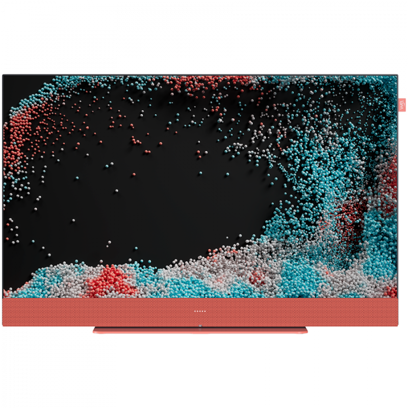 WE. SEE By Loewe TV 32'', Streaming TV, FullHD, LED HDR, Integrated soundbar, Coral Red