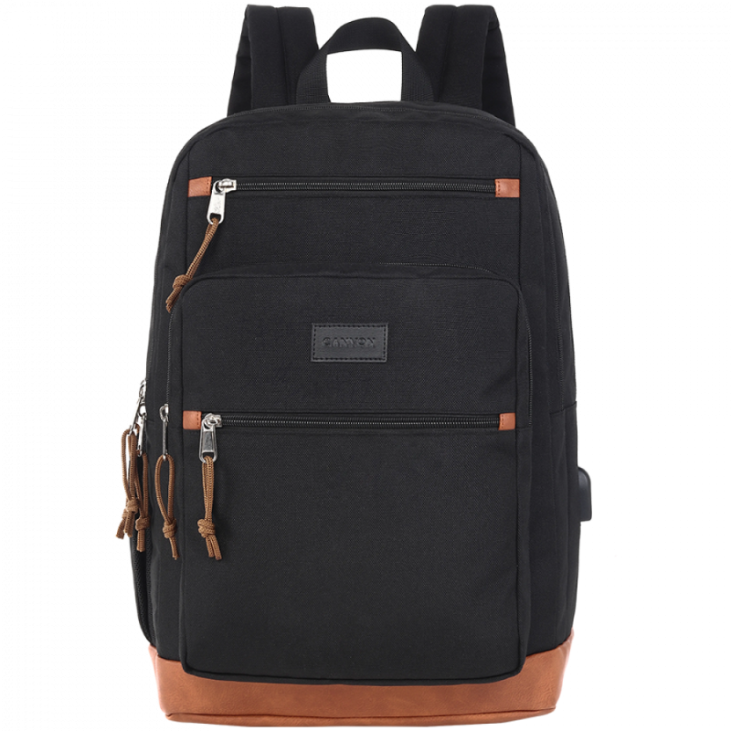 CANYON BPS-5, Laptop backpack for 15.6 inch450MMx310MM x 160MMExterior materials: 90% Polyester+10%PUInner materials:100% Polyester