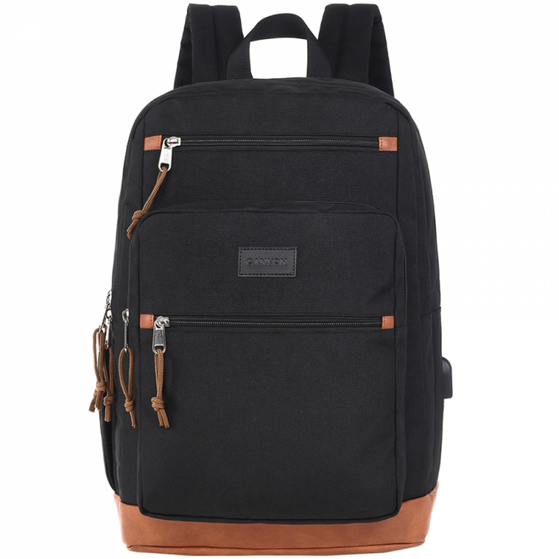 CANYON BPS-5, Laptop backpack for 15.6 inch450MMx310MM x 160MMExterior materials: 90% Polyester+10%PUInner materials:100% Polyester