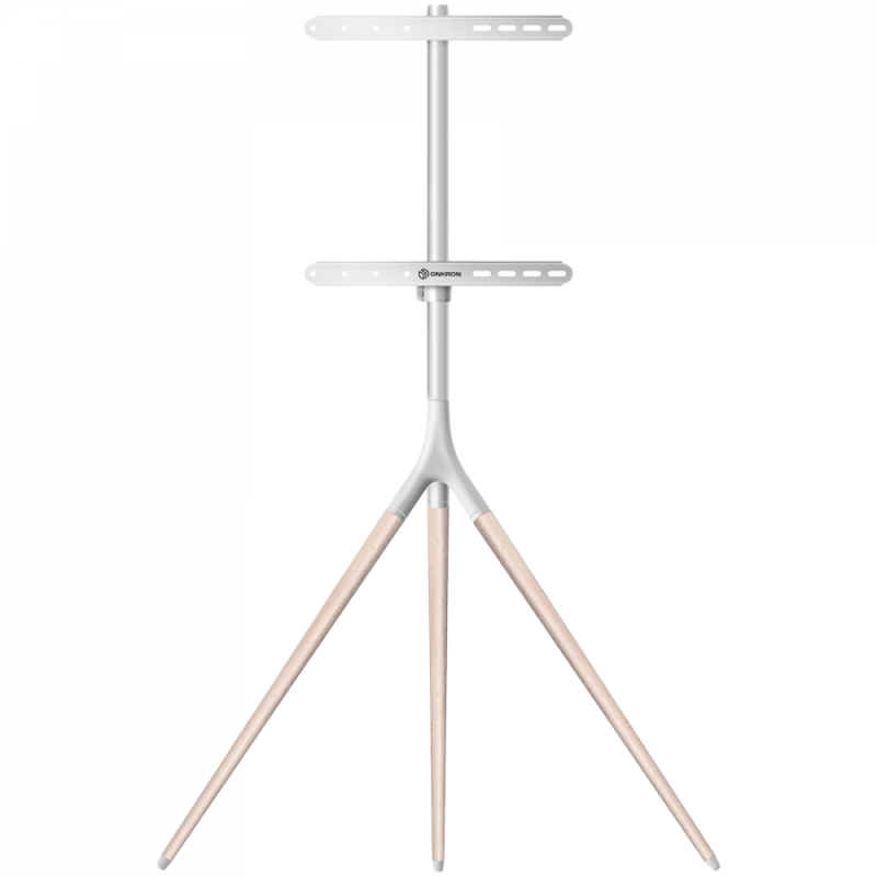 ONKRON Tripod Easel TV Stand for 32” – 65 Inch LED LCD OLED Screens up to 35 kg, White