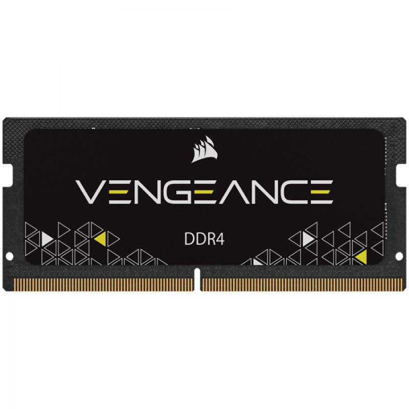 Corsair DDR4, 3200MHz 32GB 1x32GB SODIMM, Unbuffered, 22-22-22-53, Black PCB, 1.2V