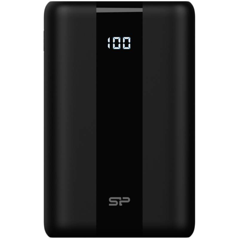 Silicon Power QX55 30.000mAh PowerBank > 500 charging cycles Triple USB-A Output, 1x Type-C In/Output , Triple input: Type-C, Micro-USB, Lightning, QC/PD, 30.000 mAh