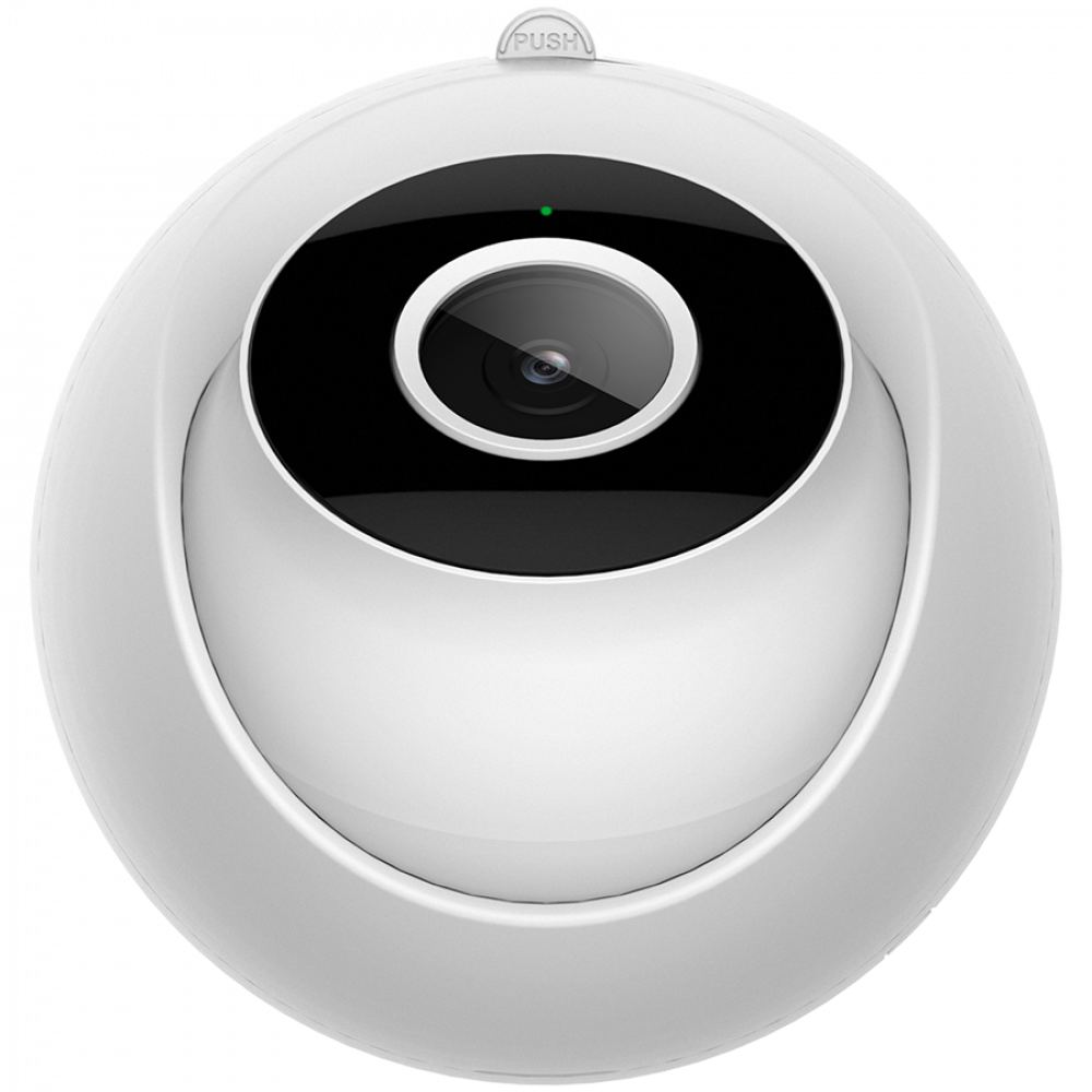 Imou Eyball PoE IP camera, 2MP, 1080P, 1/2,8" progressive CMOS, H.265/H.264, up to 30fps frame rate, 2,8mm lens, 8x Digital Zoom, field of view 92°, IR up to 30m, build in Mic, micro SD up to 256GB, 1xRJ45 10/100, PoE <3 W, Indor installation.