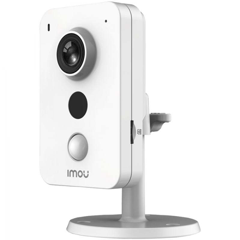 Imou Cube 4MP, PoE, 1/2.7" CMOS, H.265/H.264, 30fps frame rate, 2.8 mm lens, FOV 105°, IR up to 10m, 1 x 100Mbps Ethernet Port, Micro SD up to 256GB, Mic and Speaker, Motion and PIR detection, < 3.6W,