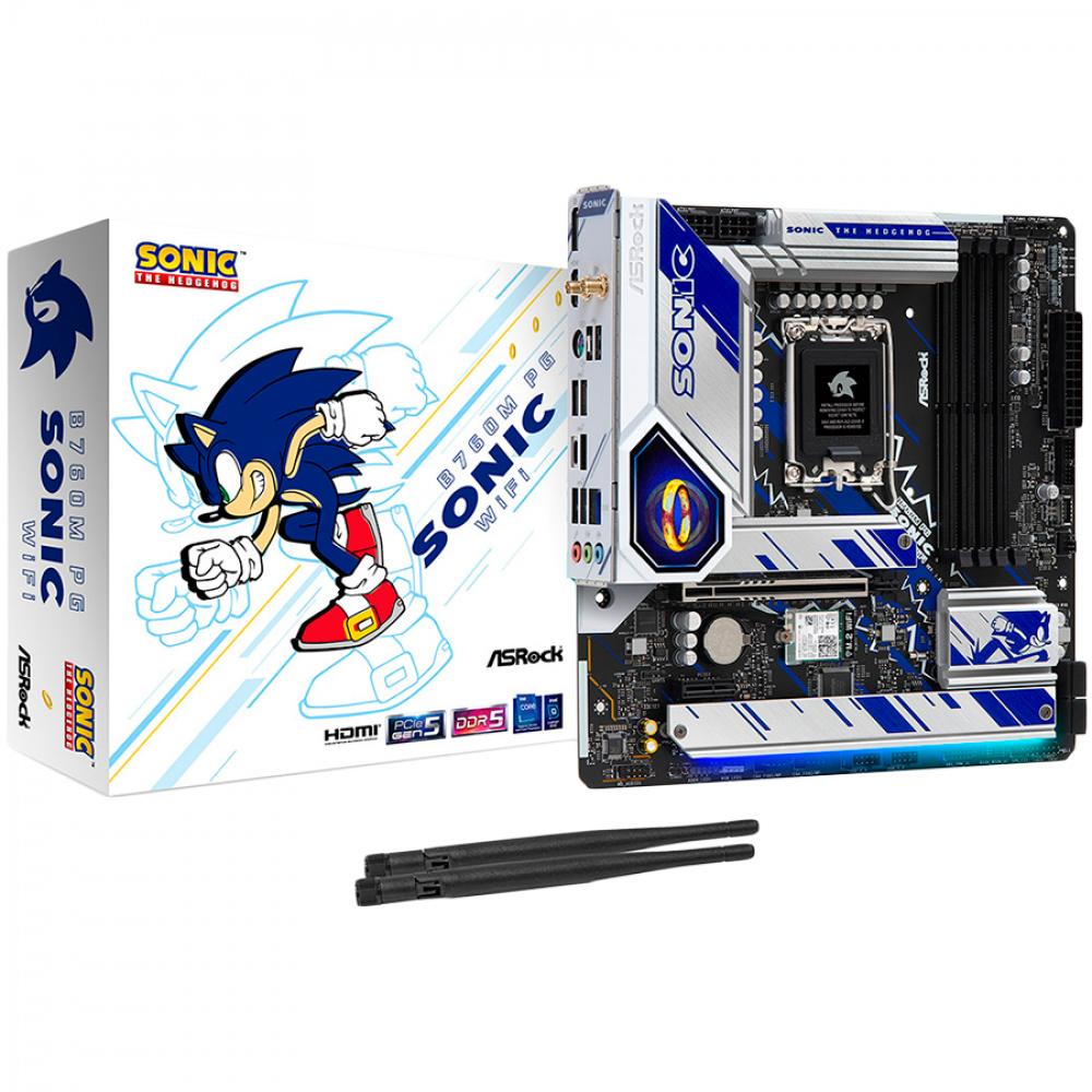 ASROCK B760M PG Sonic WiFi mATX LGA1700 DDR5