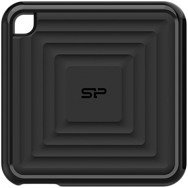 Внешний SSD Silicon Power PC60, 256GB, USB 3.2, Type-C, черный