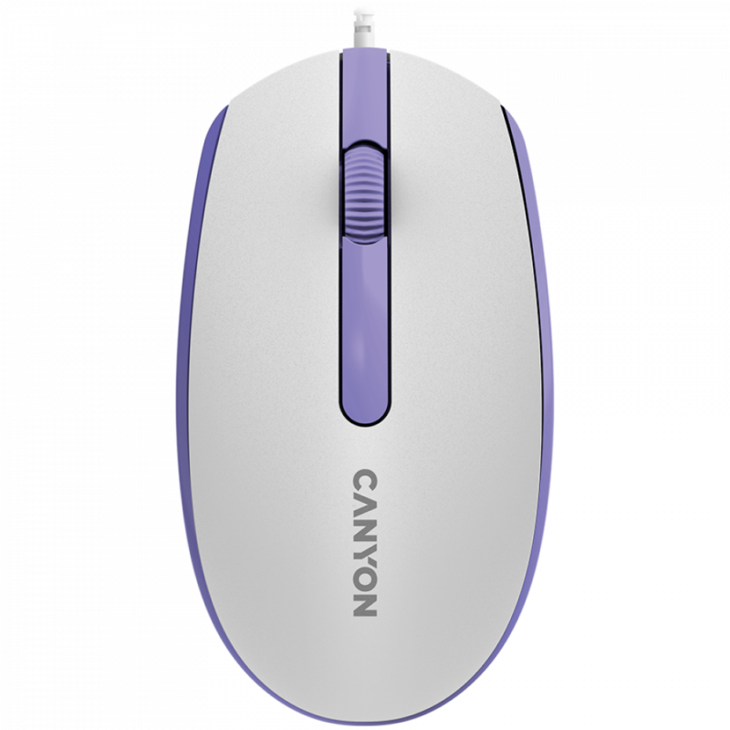 CANYON mouse M-10 Wired White Lavender