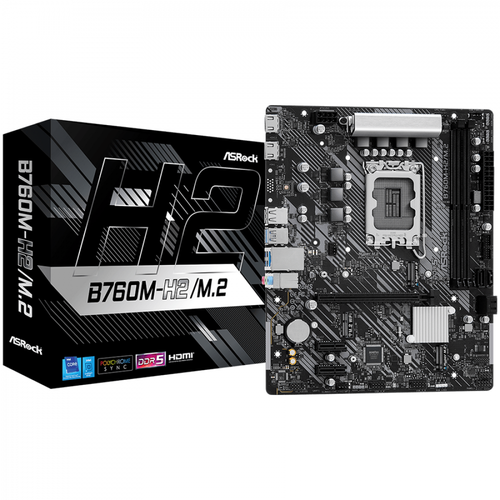 ASROCK B760M-H2/M.2 mATX LGA1700 DDR5