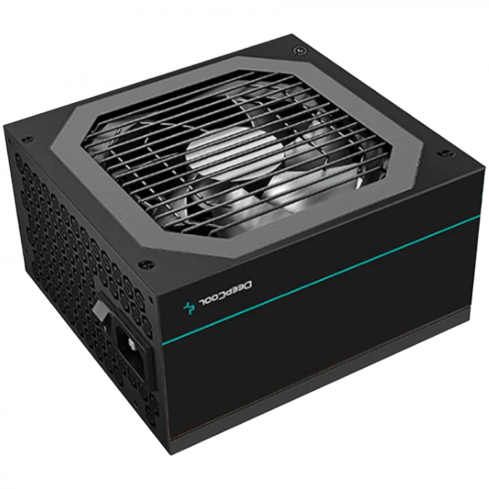DeepCool DQ650, 650W, 80 Plus GOLD, Fully Modular, Flat Black Cables, 120mm FDB Fan, Fanless Mode, 150×160×86mm (W × L × H), ATX12V, OVP/UVP/OCP/SCP/OPP/OTP, 10Y, DQ650-M-V2L