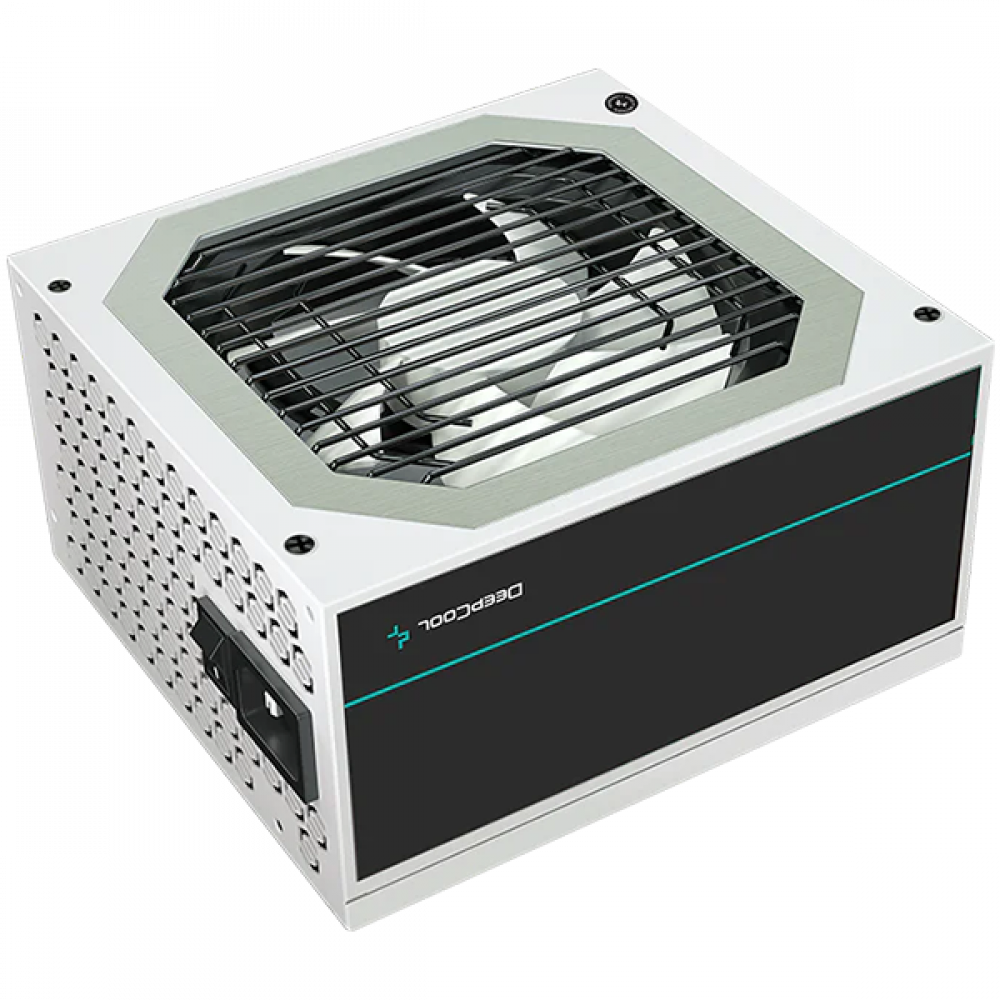 DeepCool DQ750 M V2L WH, 750W, 80 Plus GOLD, White, Fully Modular, Flat White Cables, 120mm FDB Fan, Fanless Mode, 150×160×86mm (W × L × H), ATX12V, OVP/UVP/OCP/SCP/OPP/OTP, DP-DQ750-M-V2L WH