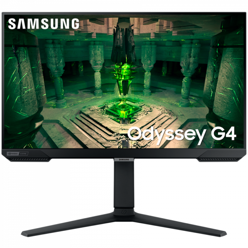 Monitor LED Samsung LS25BG400EUXEN Odyssey G40B, 25" FHD FLAT 16:9 (1920x1080) IPS 240z, 400 cd/㎡, 1000:1, HDR10, 1ms (GTG), 178/178, FS Premium G-Sync Compatible, 1xDP 2xHDMI, Tilt/Pivot/Swivel/HeightAdj, VESA 100x100, 2Y