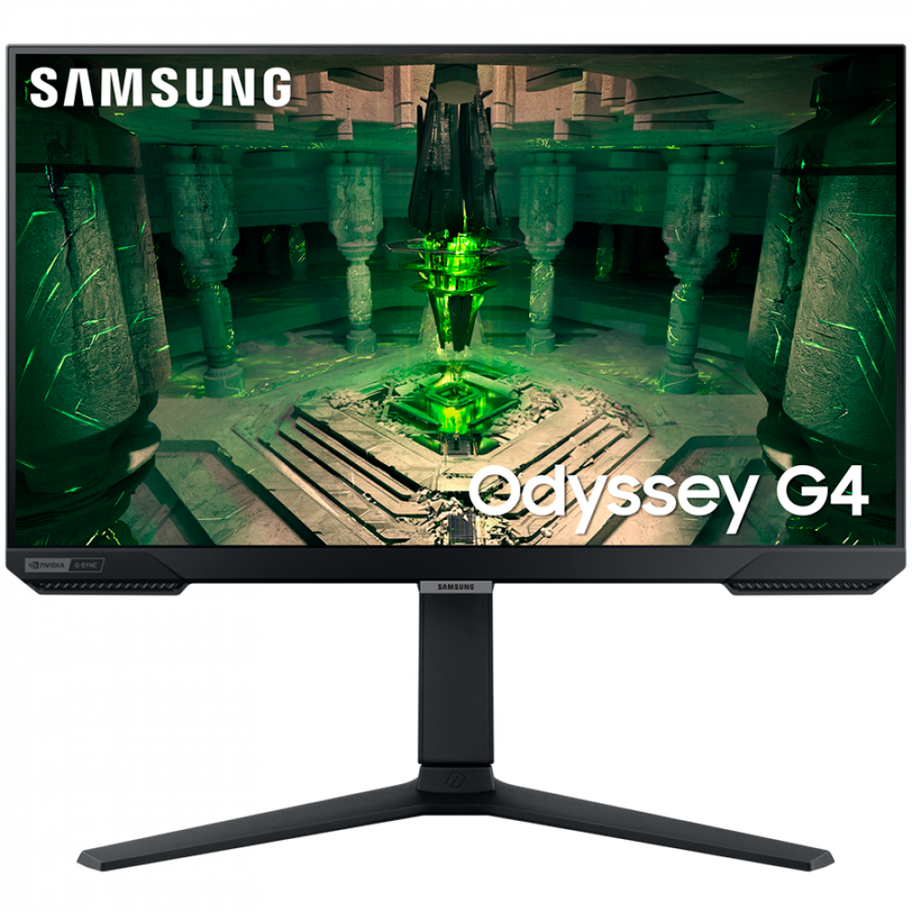 Monitor LED Samsung LS27BG400EUXEN Odyssey G40B, 27" FHD FLAT 16:9 (1920x1080) IPS 240z, 400 cd/㎡, 1000:1, HDR10, 1ms (GTG), 178/178, FS Premium G-Sync Compatible, 1xDP 2xHDMI, Tilt/Pivot/Swivel/HeightAdj, VESA 100x100, 2Y