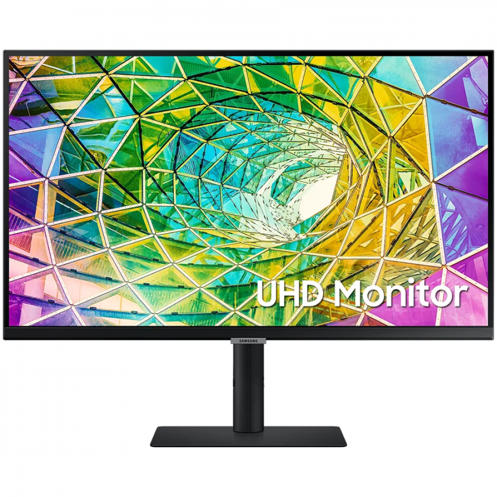 Monitor LED Samsung LS27A800NMPXEN HRM S80A, 27" UHD FLAT 16:9 (3840x2160) IPS 60Hz, 300 cd/㎡, 1000:1, HDR10, 5ms, 178/178, 1xDP 1xHDMI, 3xUSB 3.0 1xUSB 2.0, 3.5 Jack, Tilt/Pivot/Swivel/HeightAdj (120mm), VESA 100x100, 3Y