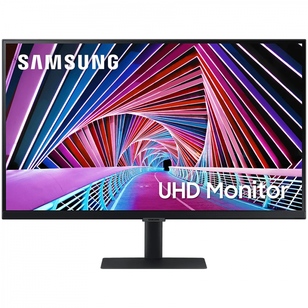 Monitor LED Samsung LS27A700NWPXEN / 27"/ IPS / 16:9 / UHD 3840x2160@60Hz / 1000:1 / 178/178 / 5ms / 300cd/m2 / 99% SRGB / Flicker Free / 1xHDMI / 1xDP / 1xUSB 2.0 / VESA / Tilt / Black / 2Y