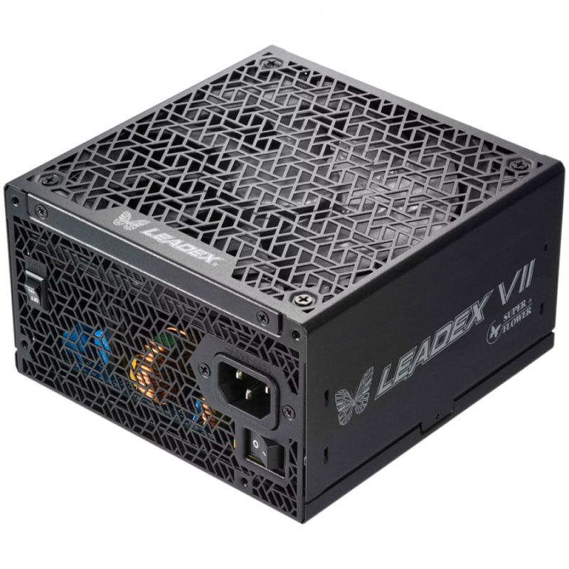 Super Flower Leadex VII Platinum 1200W ATX 3.0, 80 Plus Platinum, Fully Modular, Compact 150mm Size, 140mm F.D.B Fan, 5 year warranty