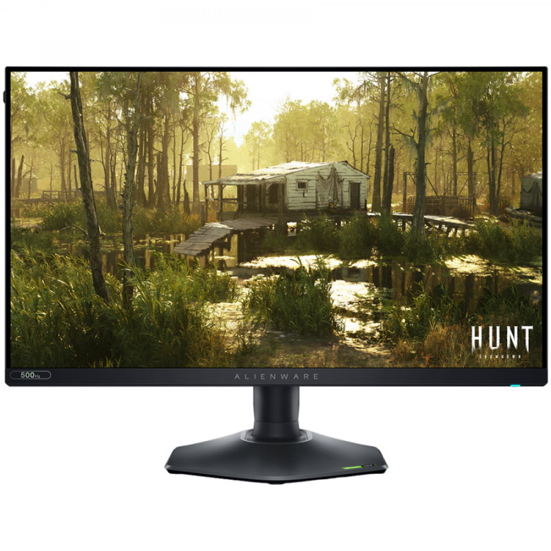 Alienware AW2524HF Gaming Monitor, 24.5", FHD 1920x1080, 500Hz, Fast IPS AG, ComfortView Plus, Flicker Free, 16:9, 400 cd/m2, 1000:1, 178/178, 1ms/0.5ms, HDMI, 2xDP, 2x USB 3.2, Height, Pivot, Swivel, Tilt adjustable, 3Y