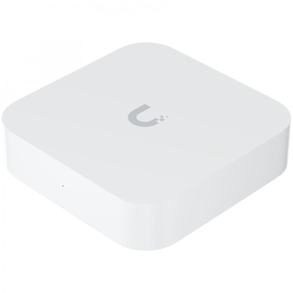 UBIQUITI Gateway Lite; Up to 10x routing performance increase over USG; Managed with a CloudKey, Official UniFi Hosting, or UniFi Network Server; (1) GbE WAN port; (1) GbE LAN port; Compact footprint; USB-C powered (adapter included); Managed with UniFi Network 8.0.7 and later.