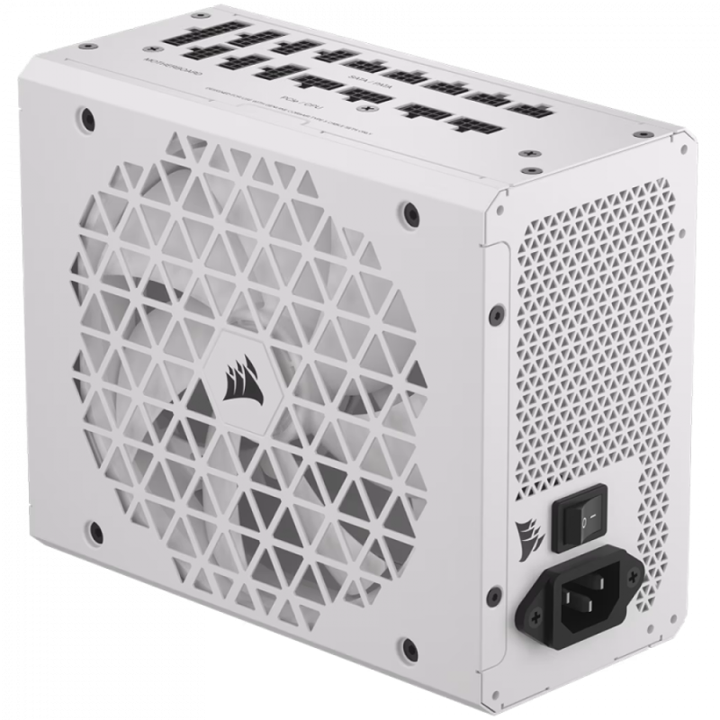 CORSAIR RM1200x Shift White, 1200 Watt, 80 PLUS GOLD, Fully Modular