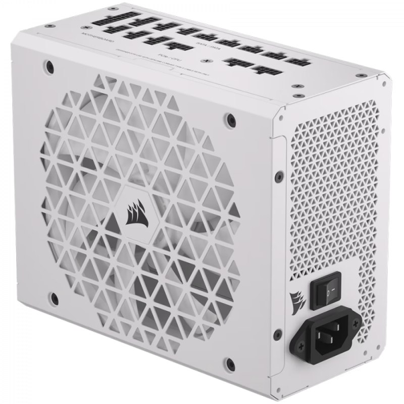 CORSAIR RM1000x Shift White, 1000 Watt, 80 PLUS GOLD, Fully Modular