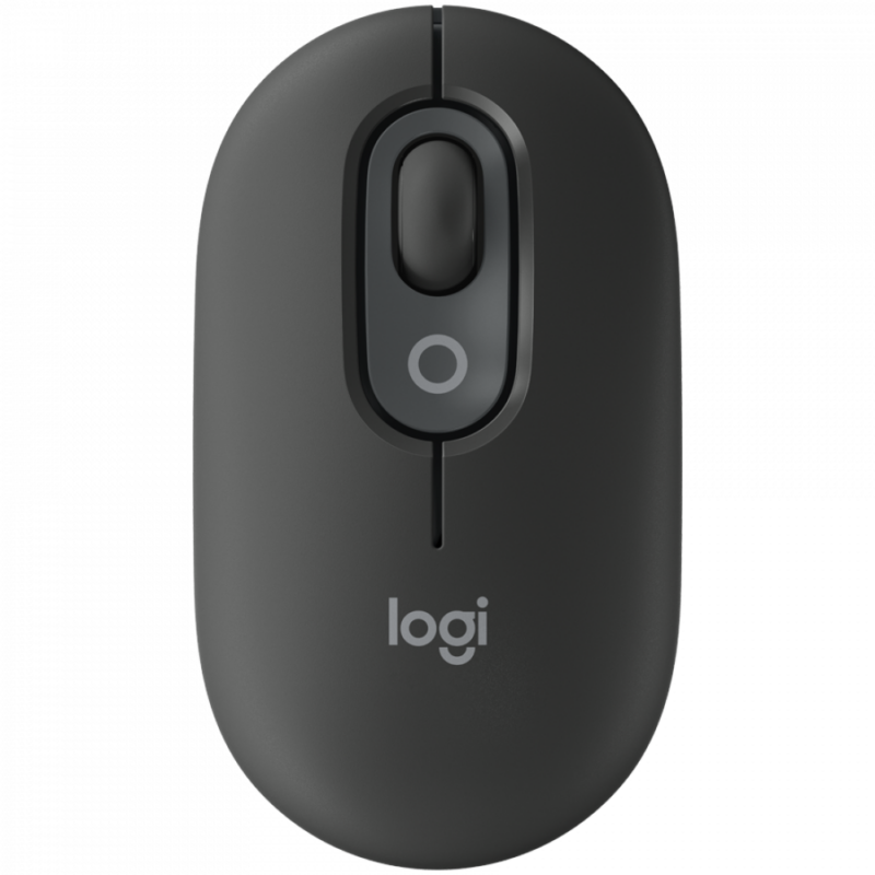 LOGITECH POP Mouse with emoji - GRAPHITE - BT - EMEA28i-935 - FY25,TERRA
