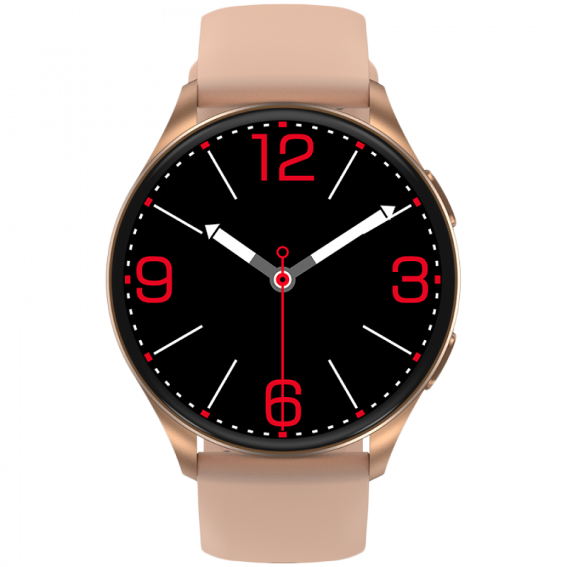 Blackview X20, 1.43-inch OLED 466x466, 380mAh Battery, Oxygen Monitor + Heart Rate Monitoring, Calls and SMS notification, Gold