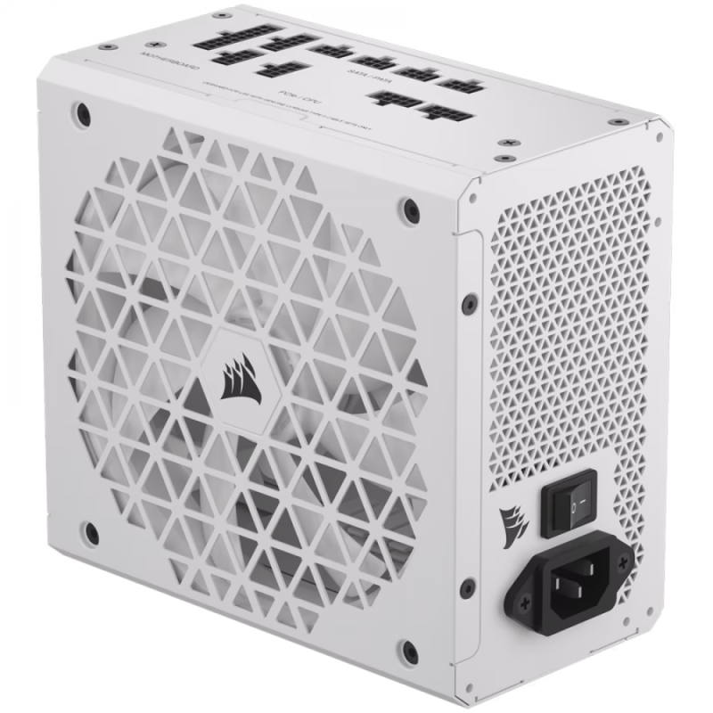 CORSAIR RMx Shift White Series, RM750x Shift White, 750 Watt, 80 PLUS GOLD Certified, Fully Modular