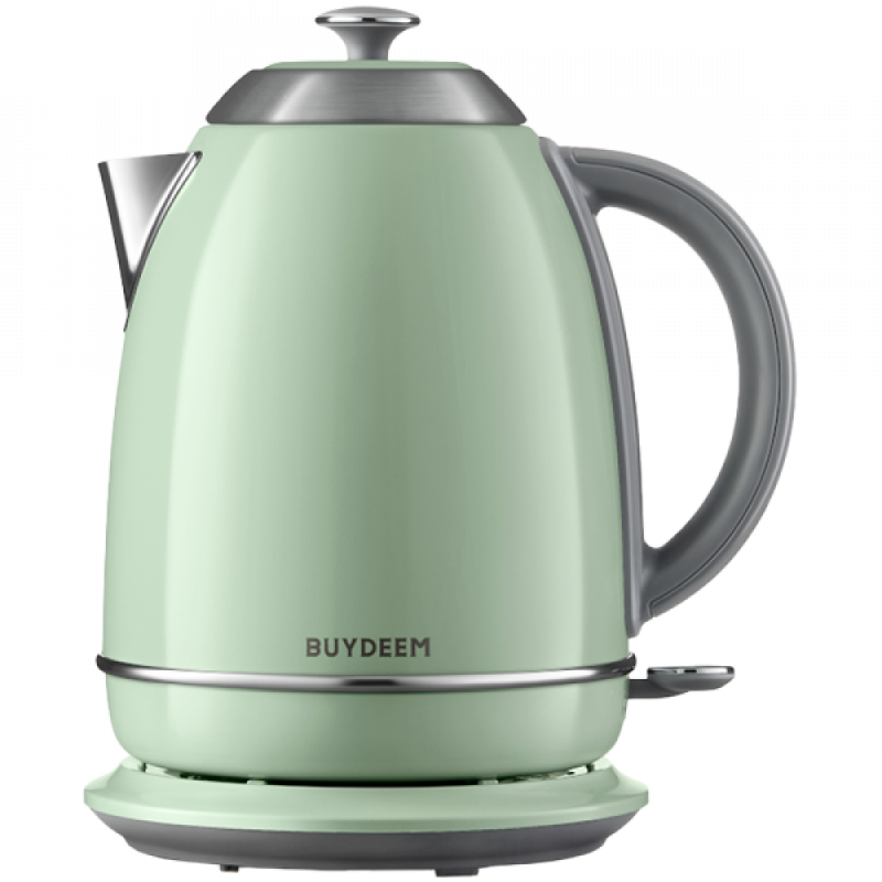 BUYDEEM Electric Kettle, model K640, color Cozy Greenish, EU