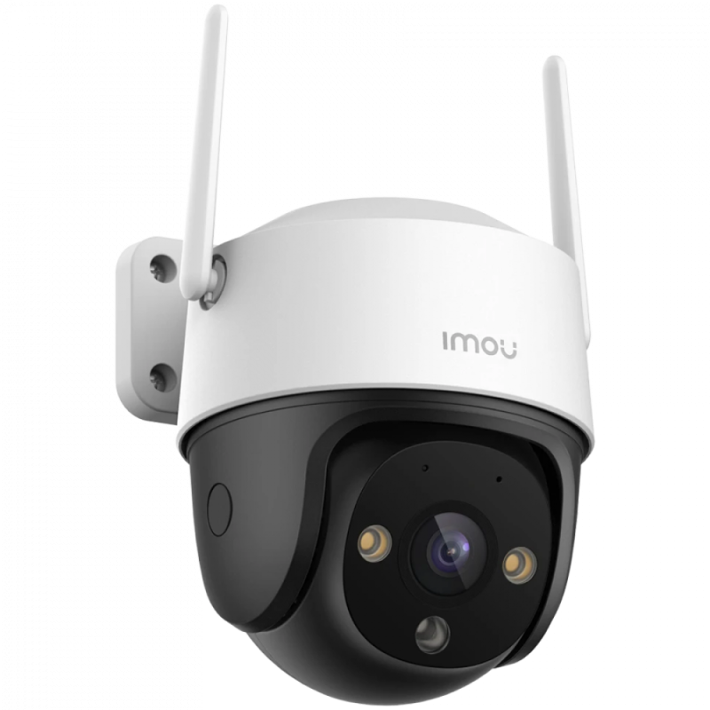 Imou Cruiser SE+, full color night vision Wi-Fi IP camera 3MP, rotation 355°Pan & 90°Tilt, 1/2.8"; CMOS, H.265, 20fps@1296, 3.6mm Fixed lens, FOV 82°, IR up to 30m, micro SD 256GB, 8x Digital Zoom, 1x RJ45, Mic&Speaker, 110dB Siren, Spotlight, IP6