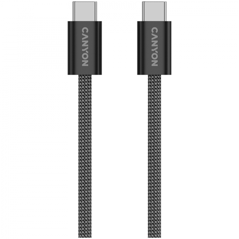 CANYON cable OnWire 60MG C-C 60W Magnet Braided 1m Black