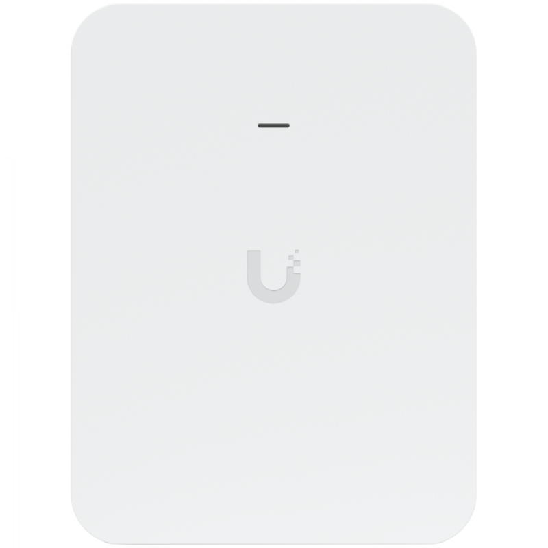 Ubiquiti U7-Pro-Wall mounted WiFi 7 AP with 6 spatial streams and 6 GHz support tailored for home builders with seamless installation options