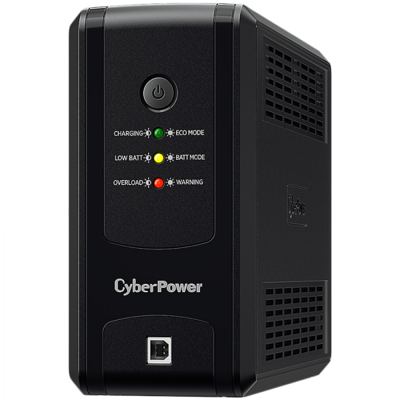 CyberPower UPS с AVR, 850VA/425W, Line-Interactive, 3x Schuko, Runtime at 90W ( min ):20, Surge and Spike protection; GreenPower UPS; UT850EG