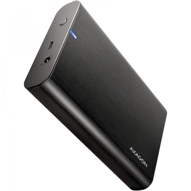 AXAGON EE35-A6C USB-C 3.2 Gen 1 - SATA 6G, 3.5" External screwless box BLACK