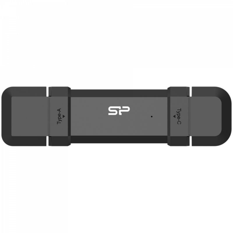 Silicon Power DS72 250GB USB Type-A and USB Type-C 3.2 Gen 2 Black