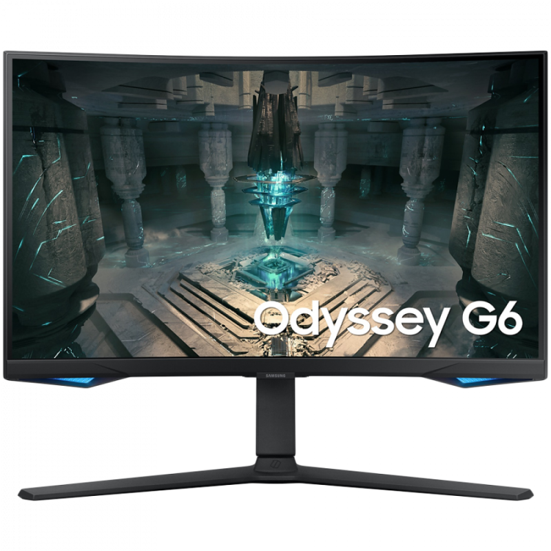 SAMSUNG Monitor 27 cali LS27BG650EUXEN VA 2560x1440 16:9 2xHDMI/1xDP/LAN(RJ45)/2xUSB3.0 1ms(GTG) WiFi/BT speakers curved HAS+PIV 240Hz SMART Gaming