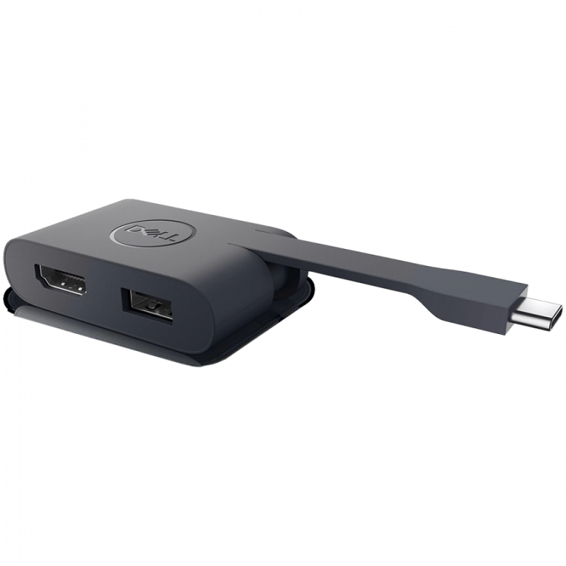 Dell Adapter - USB-C to HDMI 2.0/ USB-A 3.0 -DA20