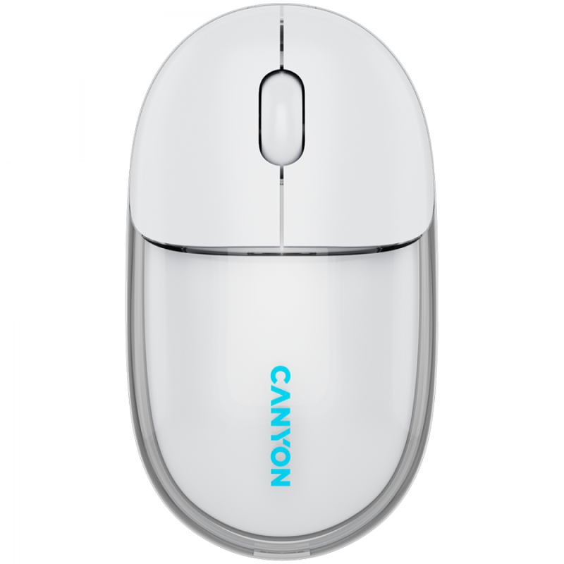 CANYON mouse OnClick 24 BT/ Wireless Transparent/White
