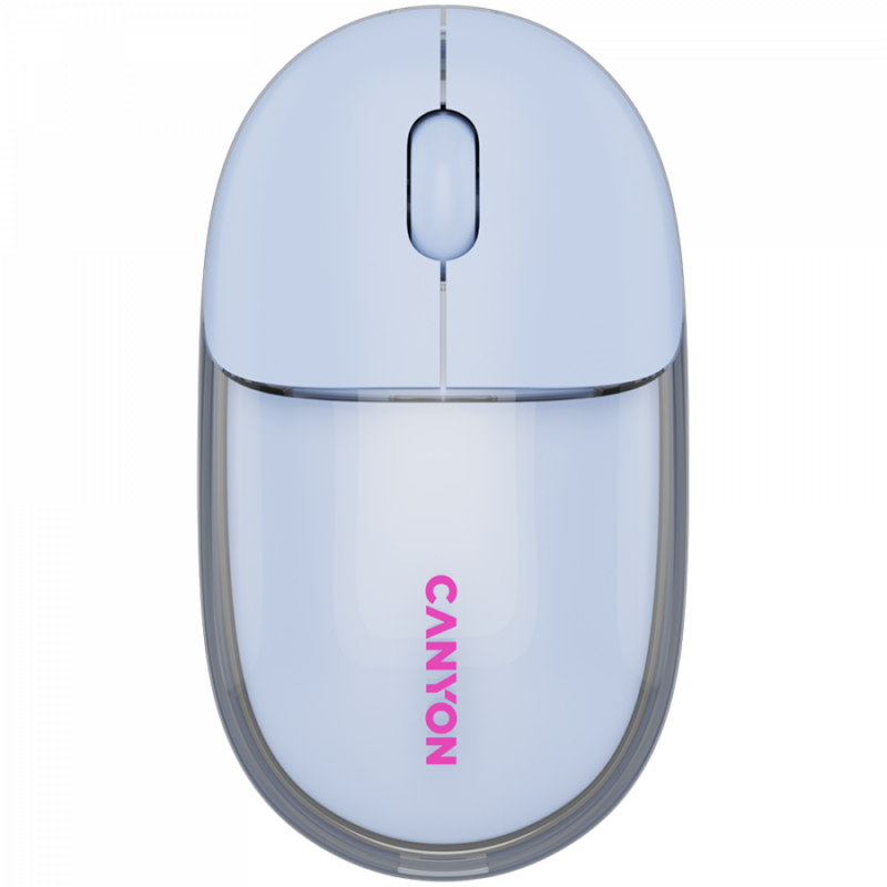 CANYON mouse OnClick 24 BT/ Wireless Transparent/Blue