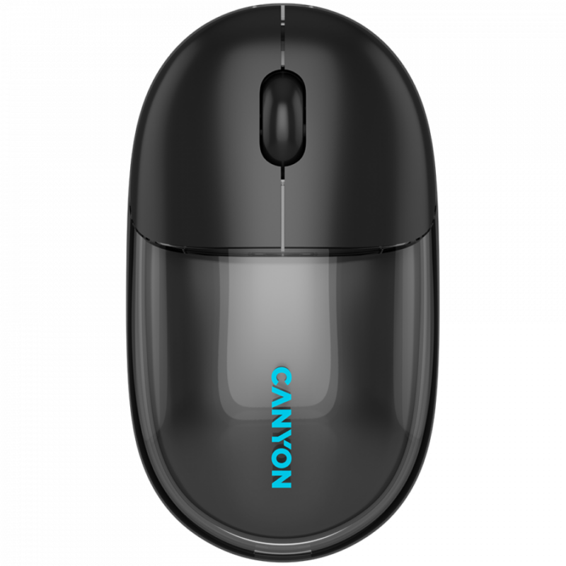 CANYON mouse OnClick 24 BT/ Wireless Transparent/Black