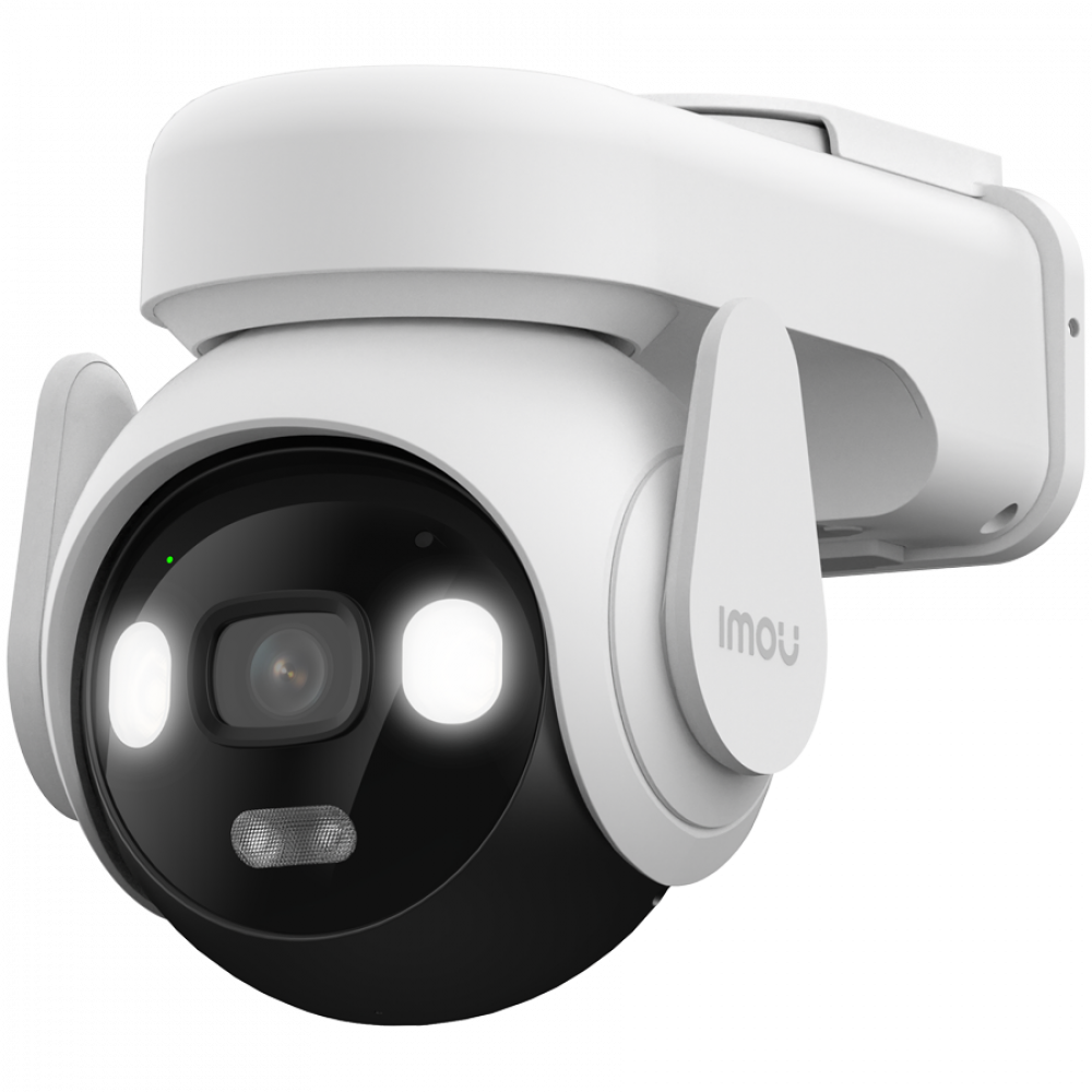 Imou AOV PT solar kit 5MP, smart full color night vision 4G+Wi-Fi IP camera,3.6mm fixed lens, 1/3'' progressive CMOS,330 Pan&90 Tilt, night vision up to 36m, H.265/H.264, Up to 15 fps Frame Rate,Micro SD up to 512GB, 8x Digital Zoom, Two-way Audio